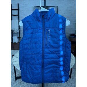 Vineyard Vines Blue Performance Weekend Puffer Vest boys Size Large